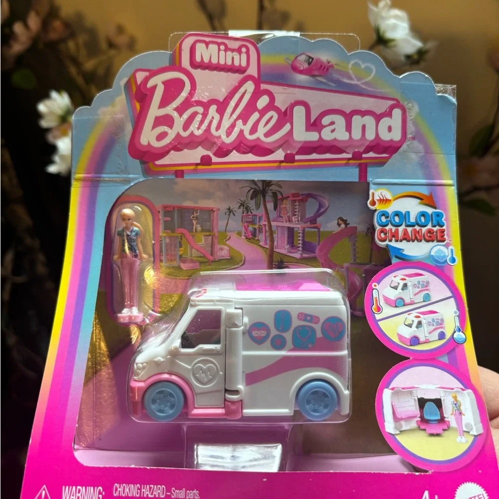 Barbie Mini BarbieLand Doll & Vehicle Set - Picture 1 of 4